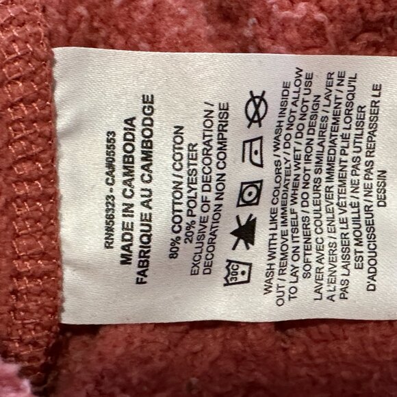 Nike Swoosh Fleece Crewneck | Salmon | XS - Picture 5 of 6